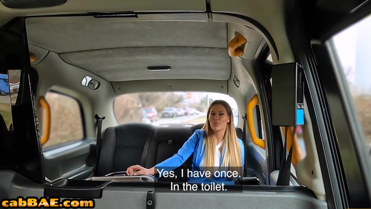 Car beauty fucked by big white dick in tight pussy hole