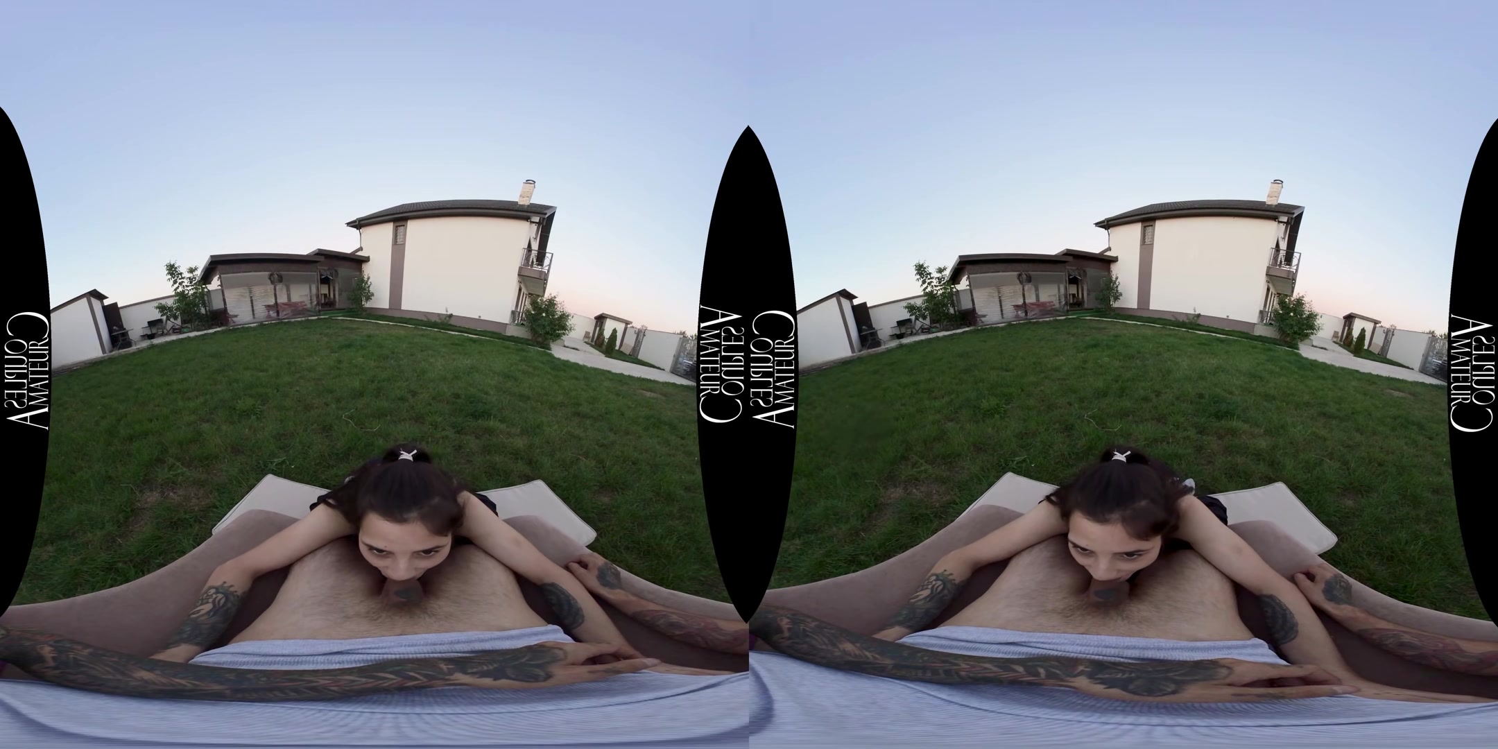 Sun Setting Quick-Fucking Outdoors - AmateurCouplesVR