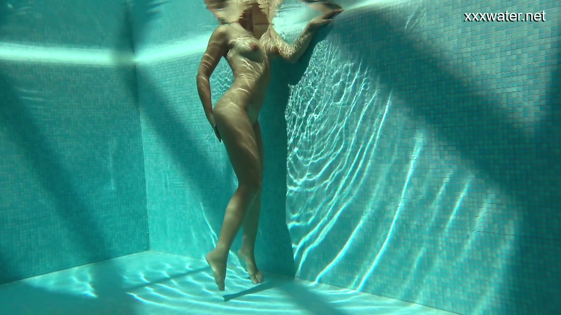 Serbian Pornstar Gets Naked In The Pool