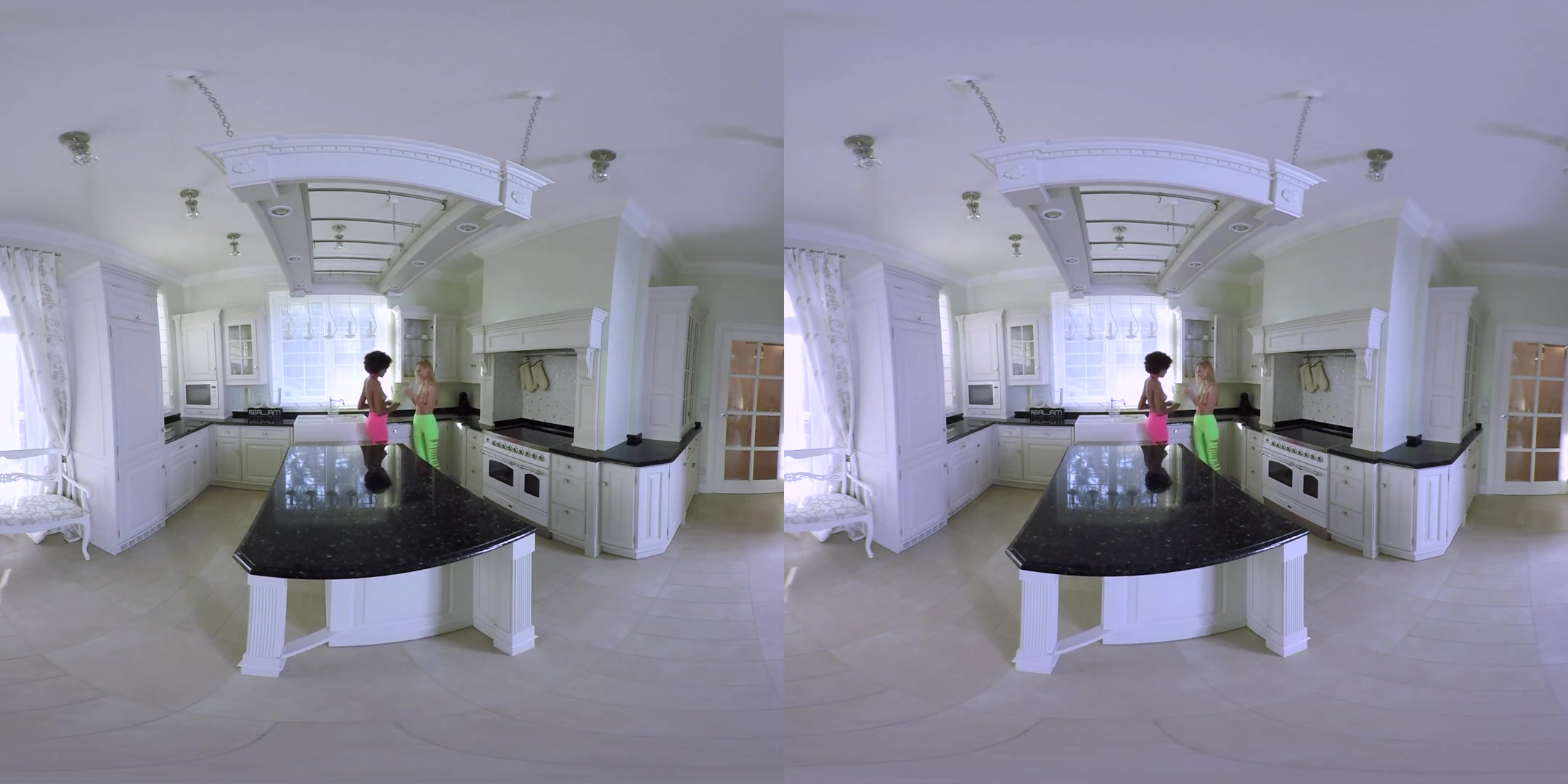 Luna Corazon & Nancy A in Kitchen Fun - RealJamVR