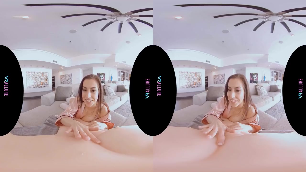 Gorgeous Brunette With Great Natural Tits Fucks Her - Virtual Reality And Spencer Bradley