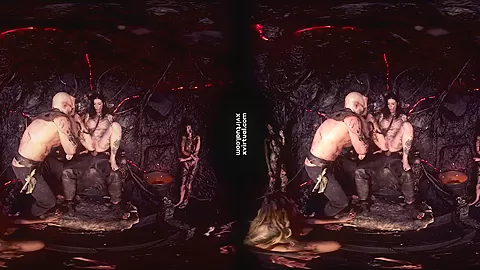 Evelyn Neill & Adel Asanty & Megan Inky in Hell Hoes - xVirtual