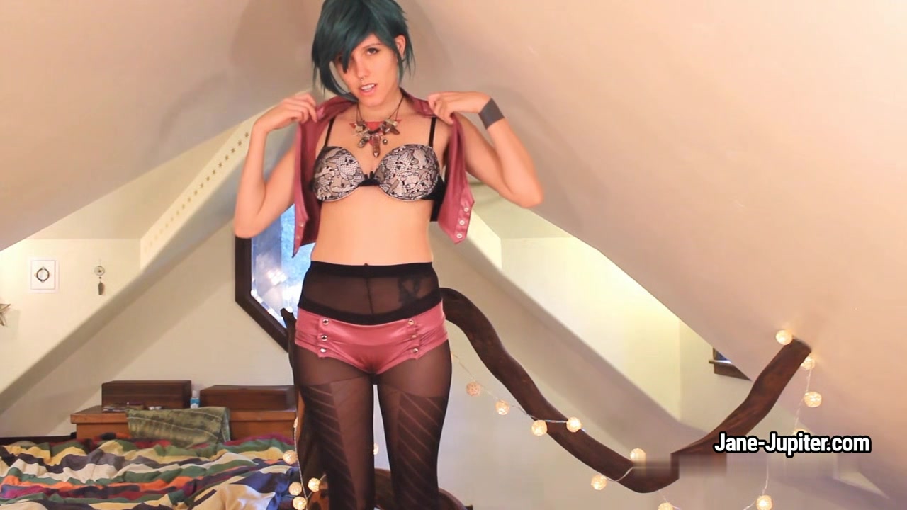 Jane Jupiter - Role Play: Super-Heroine Worships Your Cock