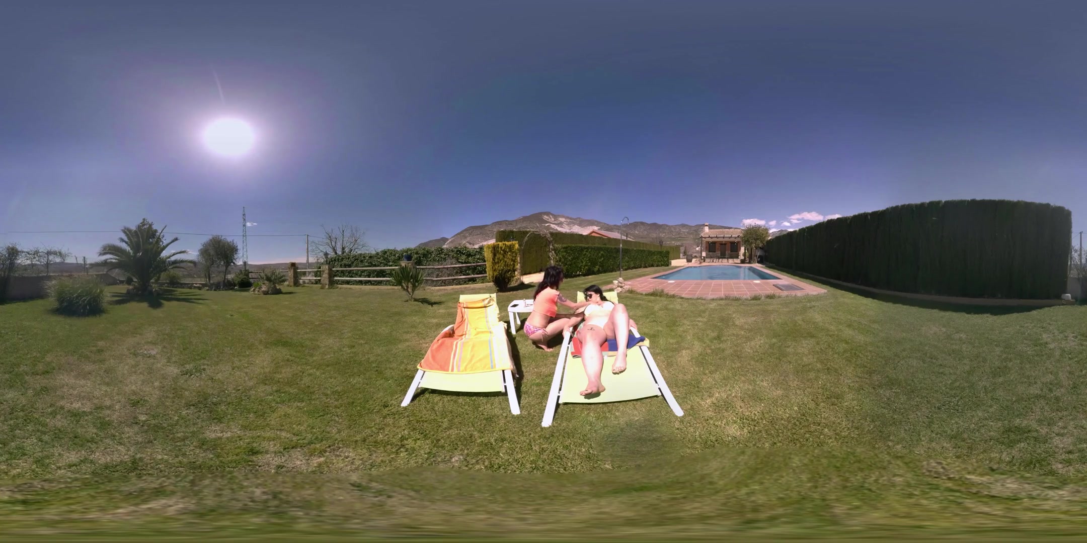 Maria Bose in Lesbian Summer: Hot Suncream Massage - VirtualPorn360
