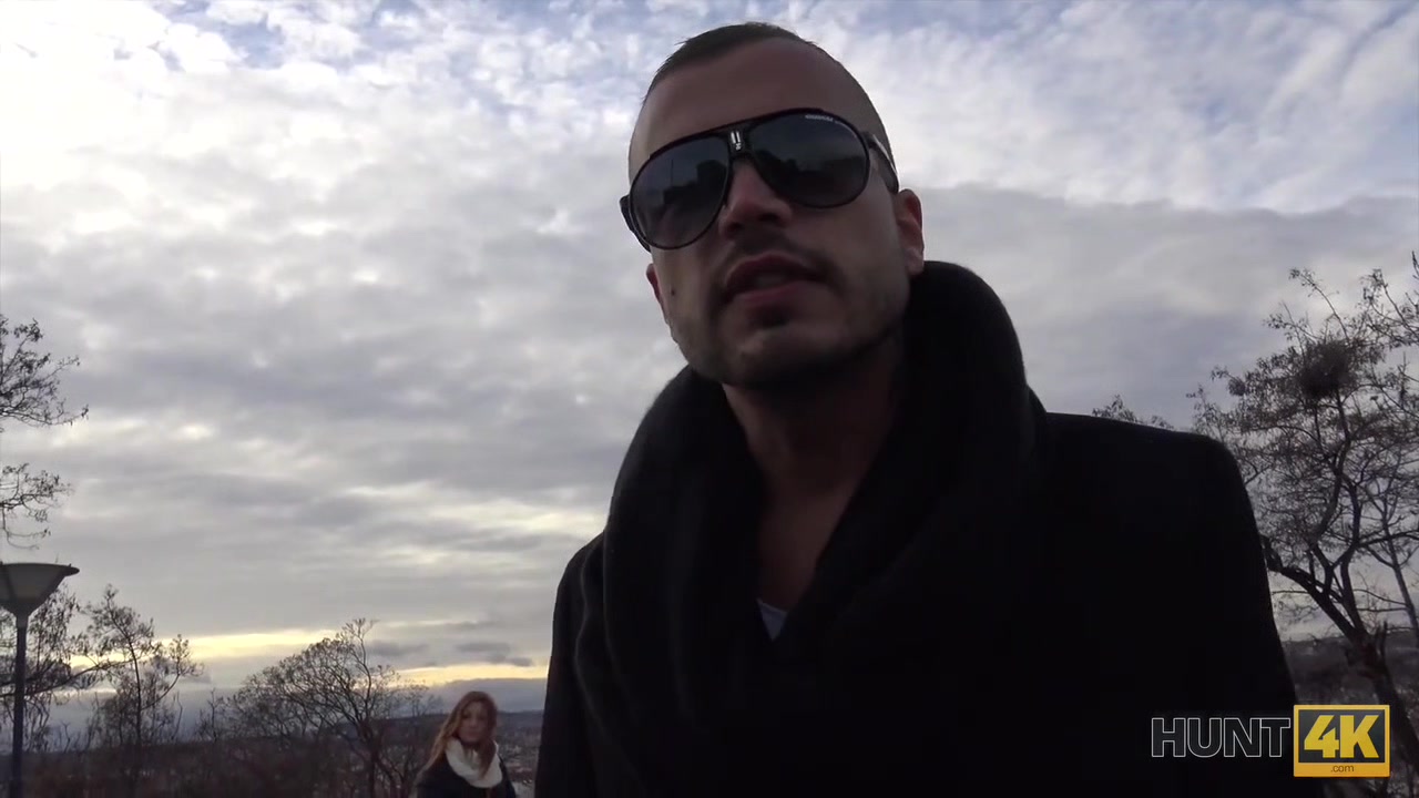 HUNT4K. Dude unwilliingly let GF ride man's cock in front of him