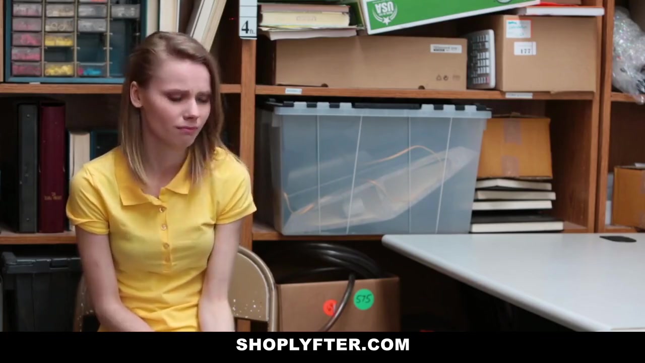 Tiny teen 18+ Caught Sneaking And Stealing Ge With L