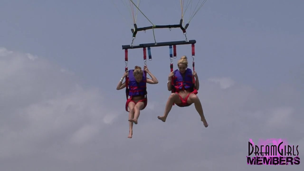 Home Video Naked Parasailing With Three Wild Spring Breakers - DreamGirlsMembers