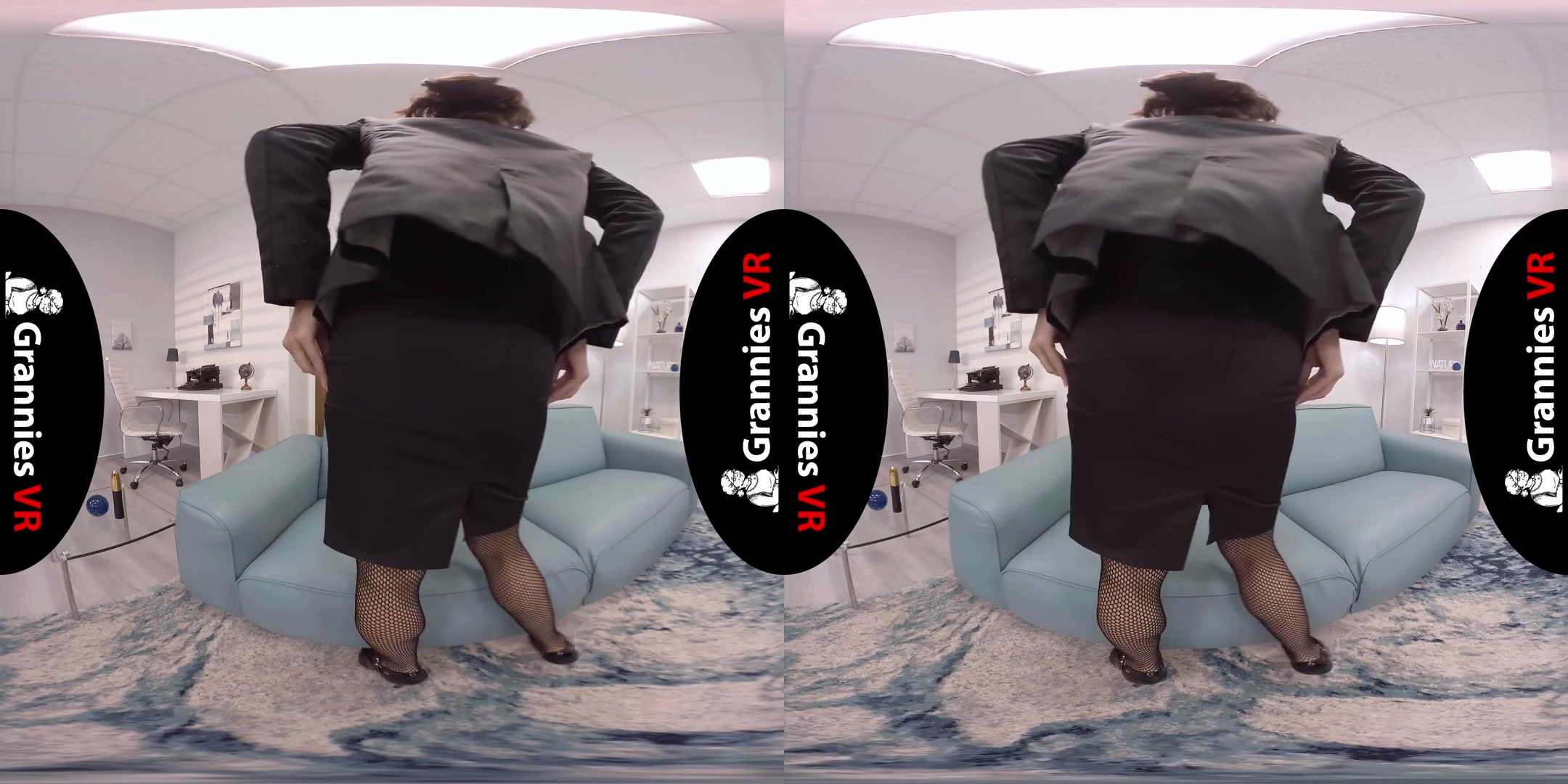 Alzbeta - Solo; Skinny GILF / MILF Solo in Stockings