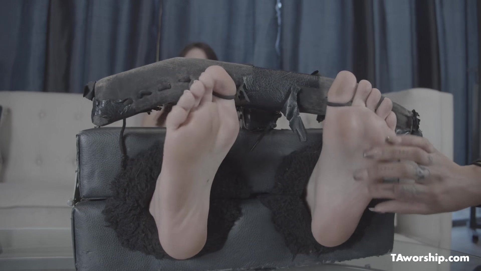 Zoes Nylon Foot Tickle - Taworship