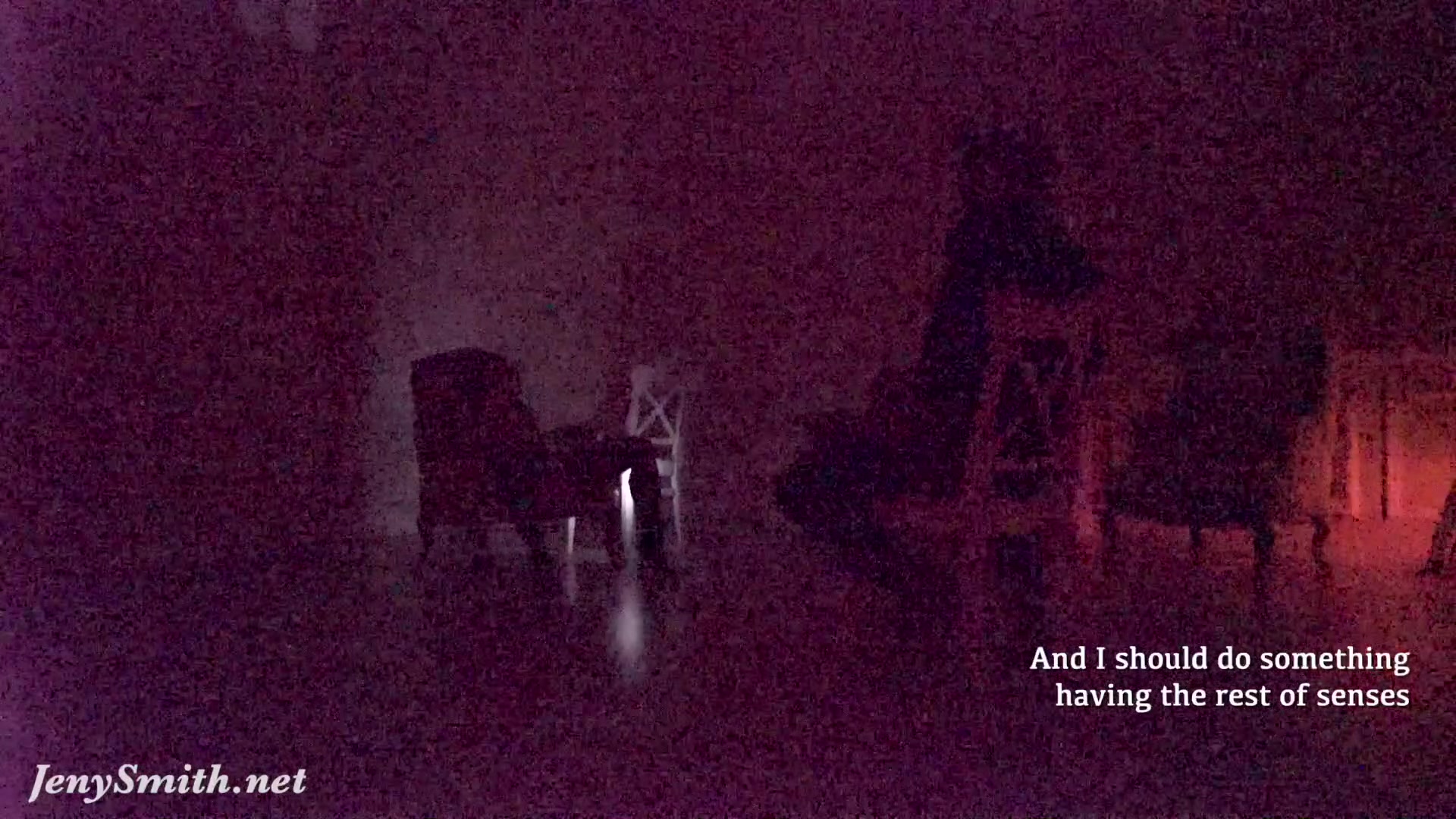 Psychologist in the darkness