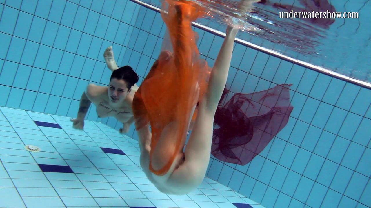 UnderwaterShow Video: Sara Bombina and Gazel Podvodkova