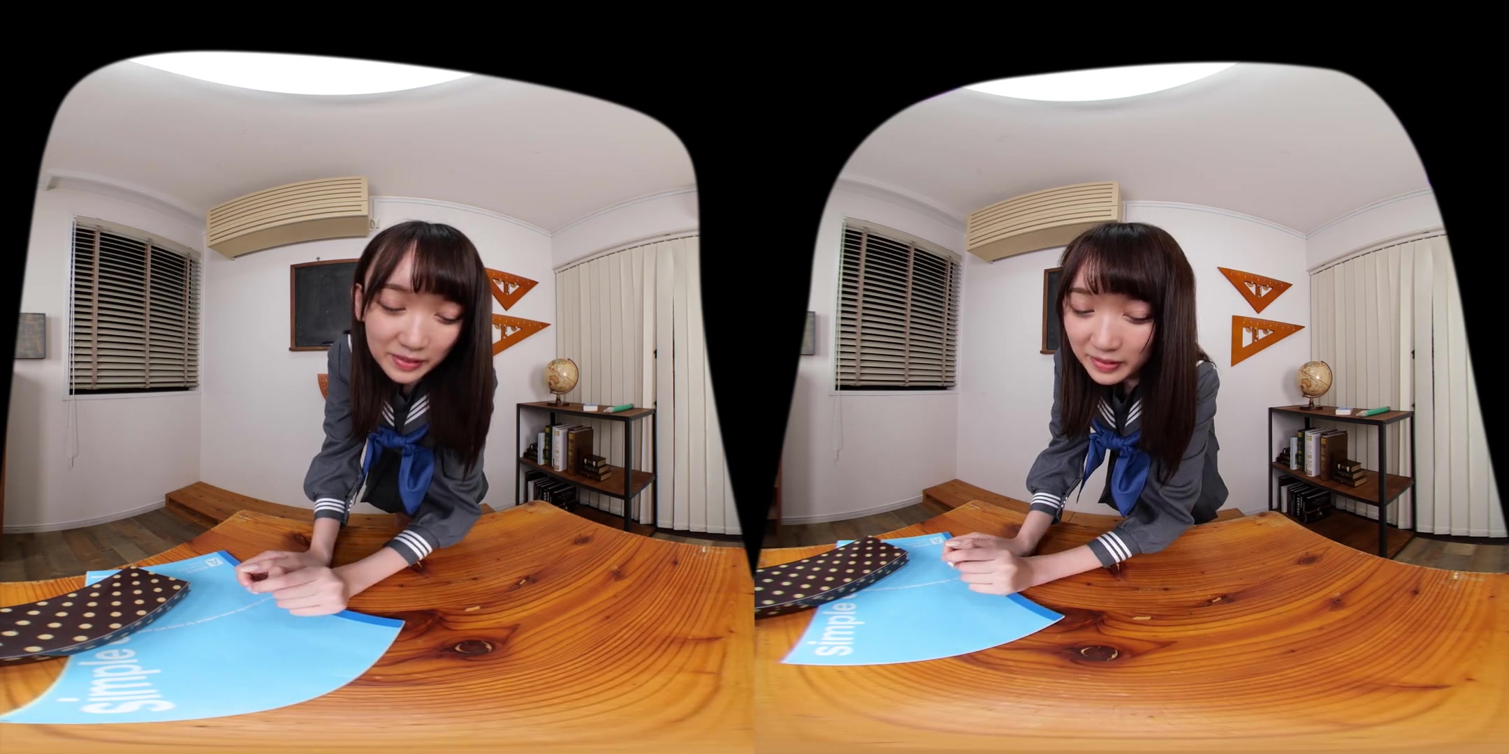 Virtual Dive: Can I Like It Even Though I'm her Teacher?; Japanese Idol Gravure POV