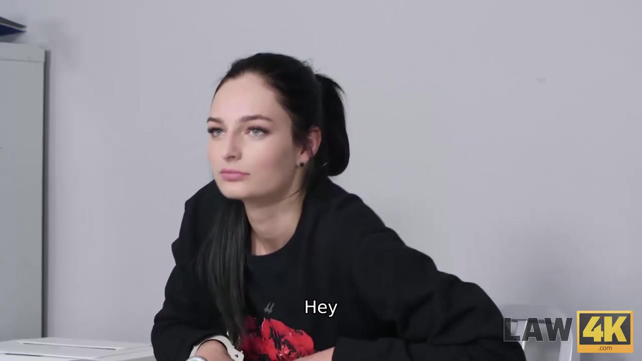 LAW4k. Smart girl Leanne Lace steals BMW but security guards fuck
