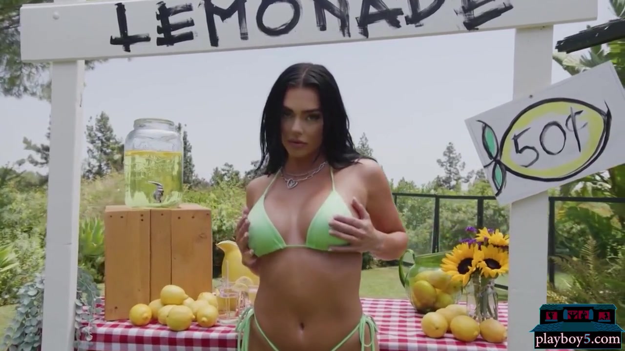 Lemonade Stand With A Big Jugs Mature
