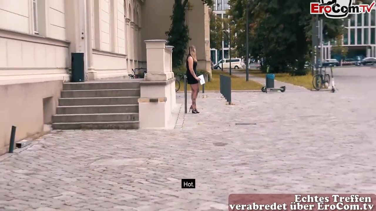 German Big Tits Tattoo Babe Picked Up At Blind Date