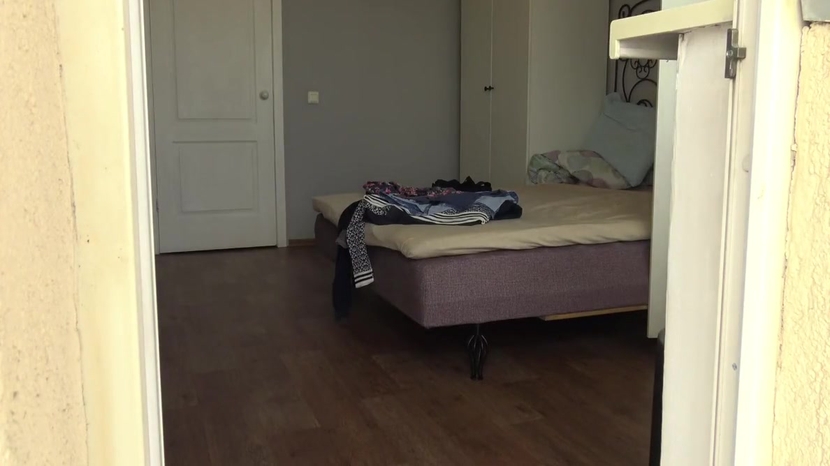 Neighbor Watching Chubby Milf. Someone Elses Curvy Wife In The Bedroom Behind The Window. Did He Jerk Off While Doing It? Voyeu