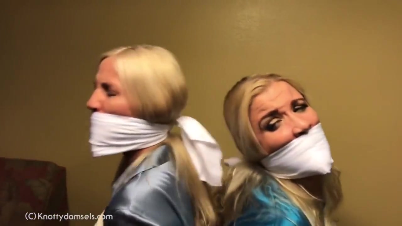 Withney And Amanda Gagged