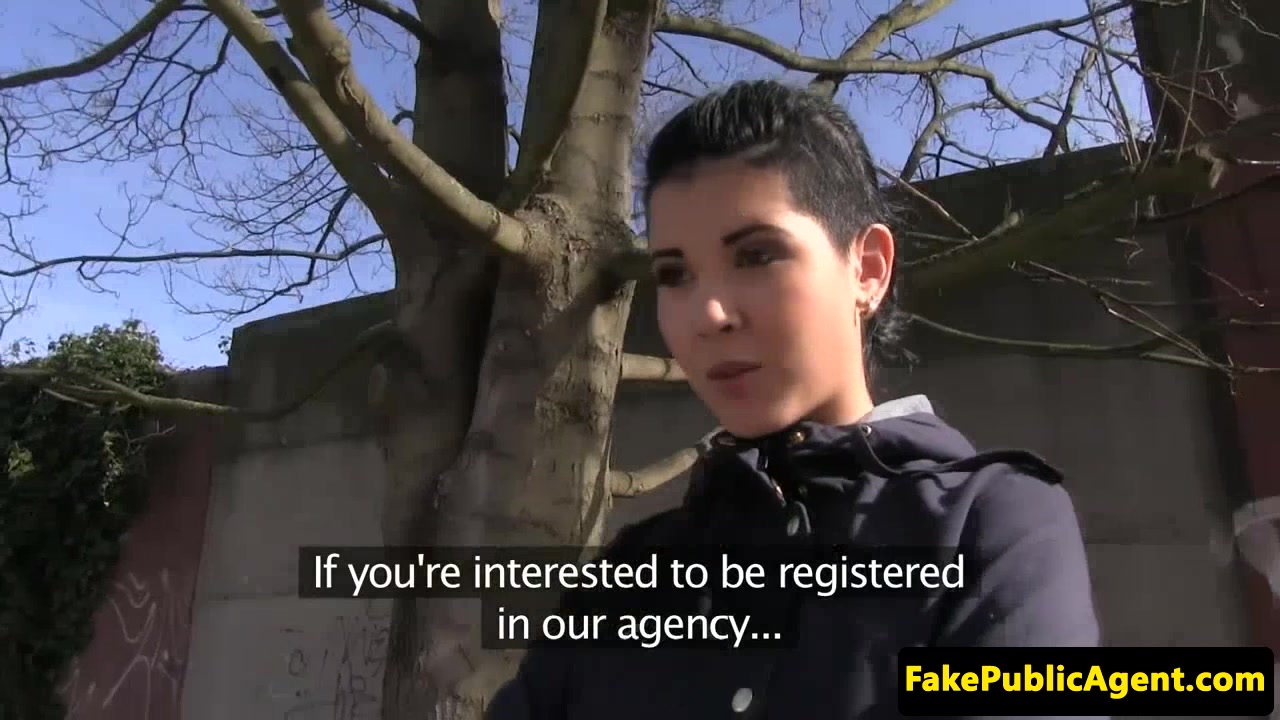 Petite euro doggystyle fucked by fake agent