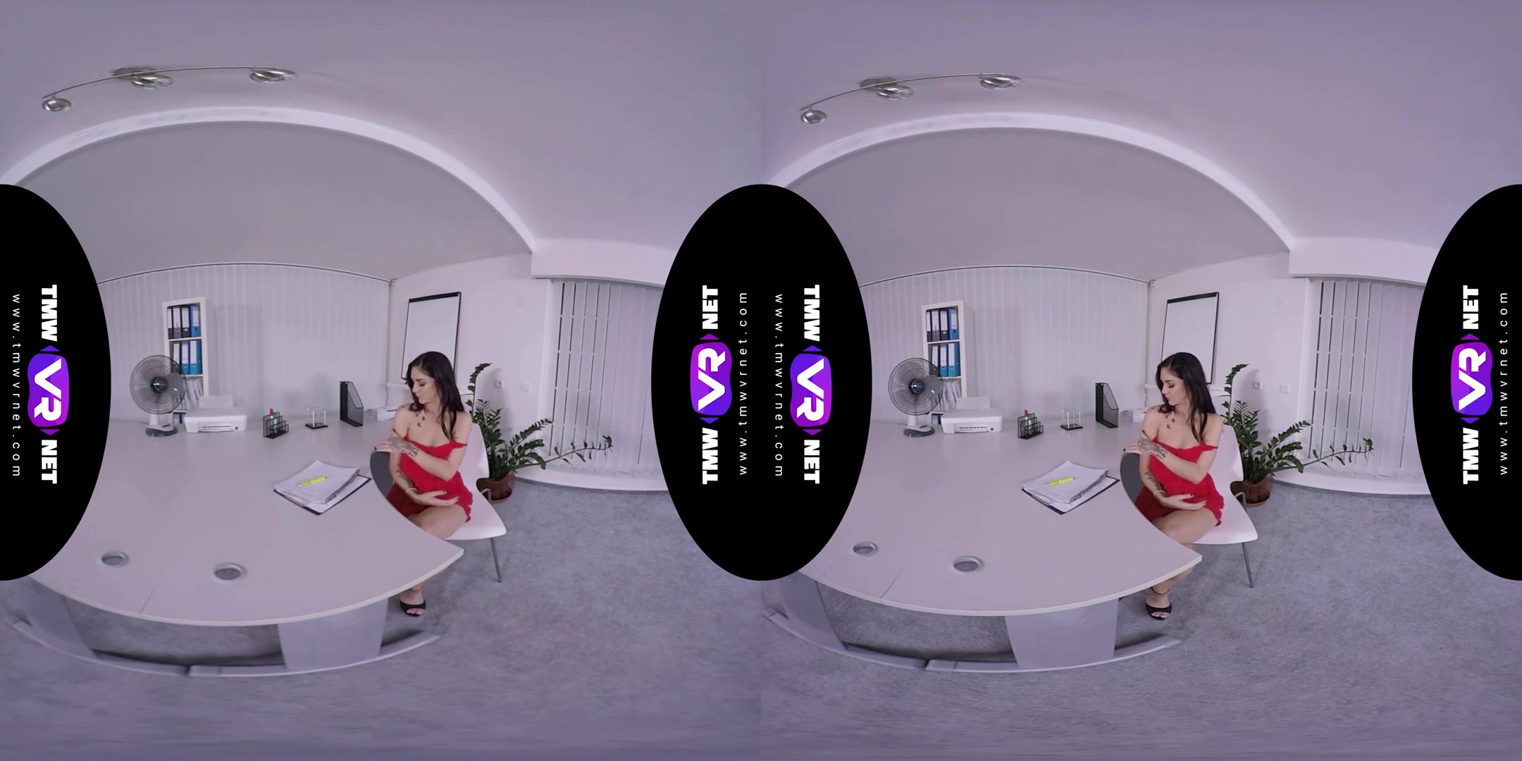 Lullu Gun in A Hot-Tempered Brunette Studies Solo Fucking In VR - TmwVRNet