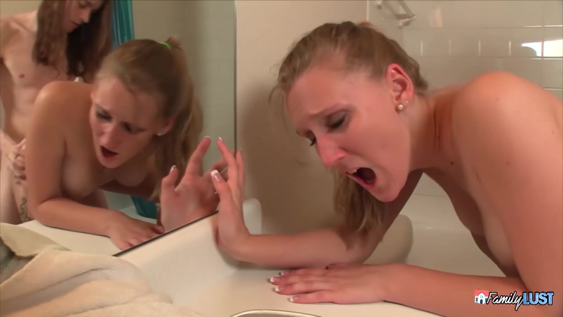 I Cream Pied my Step Sister in the Shower - Gemma