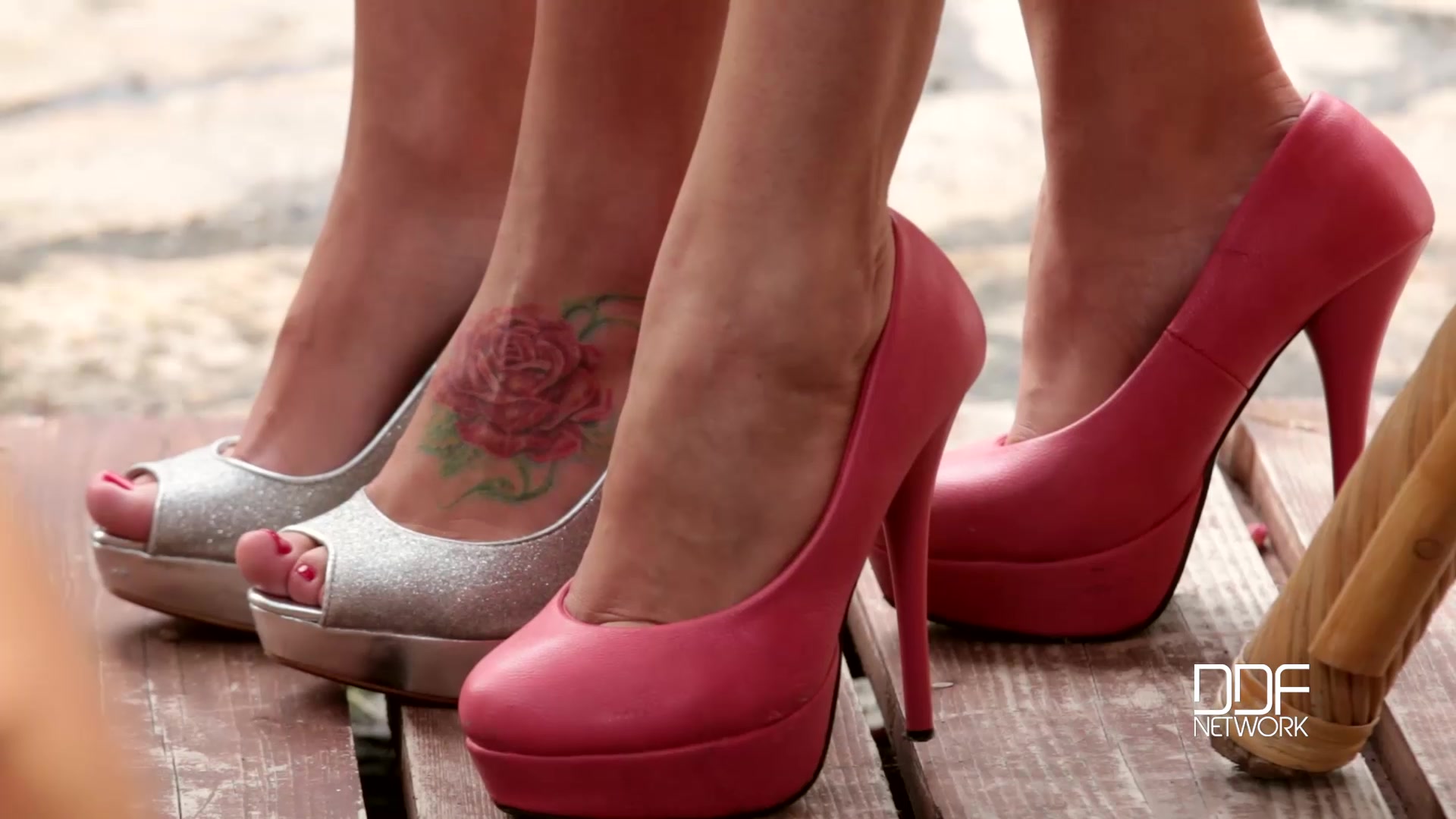 These Feet Are Made For Fucking: Hot College Babes Enjoy Toe Sucking - PornWorld