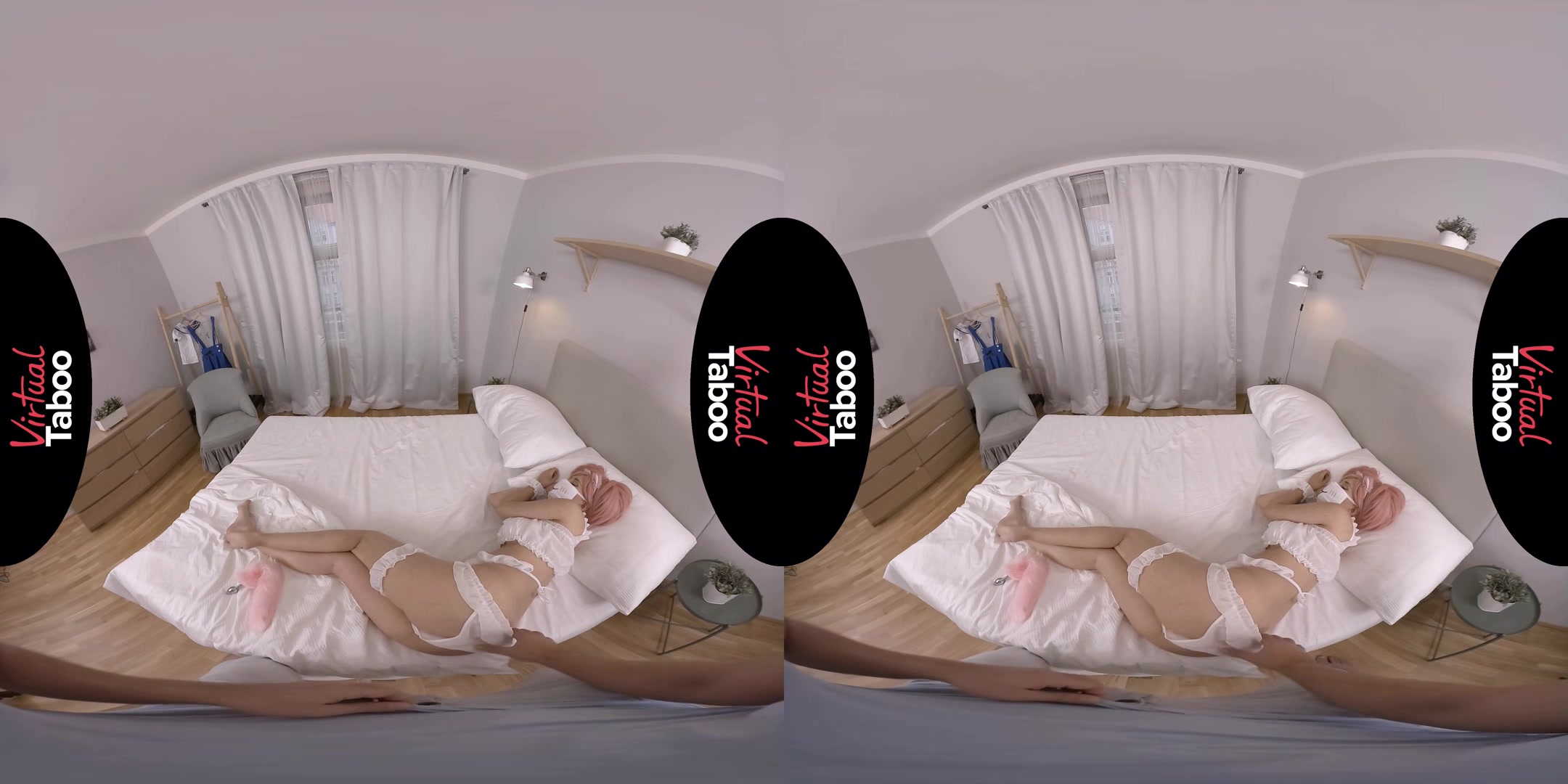 Natasha Teen VR Porn: My Ass Hurts. Was It You Daddy? - VirtualTaboo