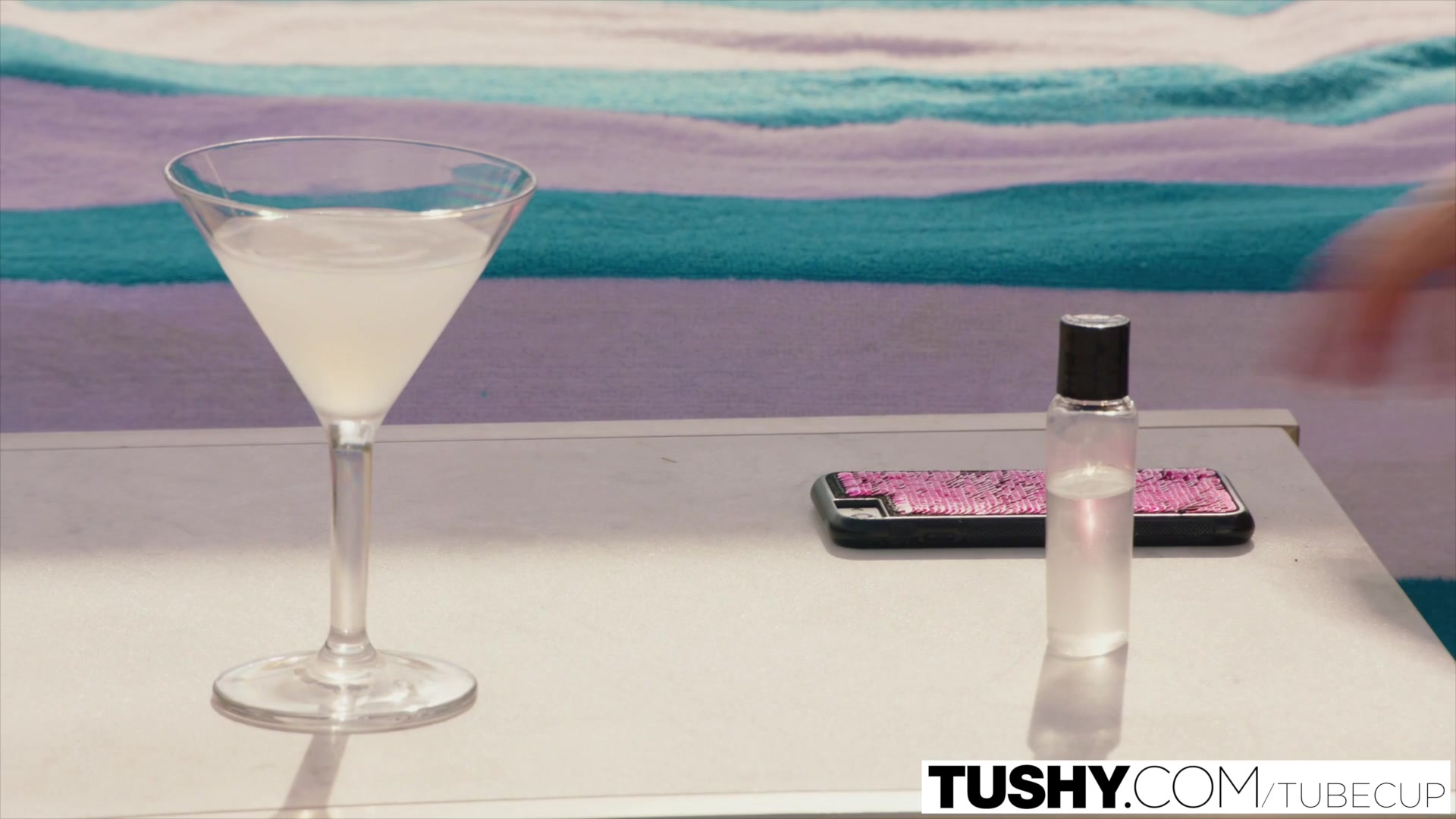 TUSHY College teen 18+ learns intense anal