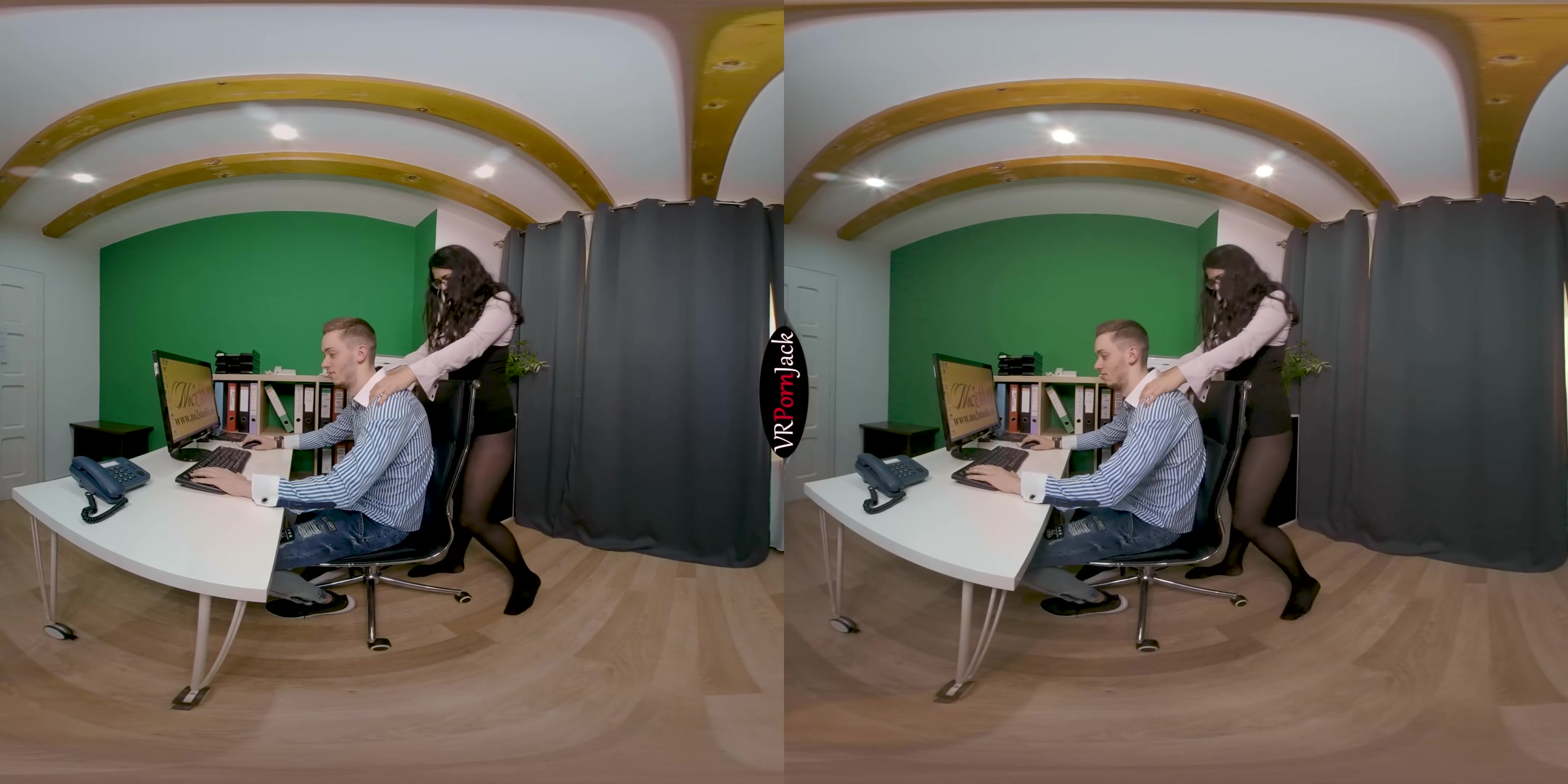 At the Office - Time for a Break - VRpornjack