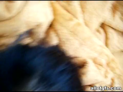 Nerdy Asian gf gets a hardcore treatment