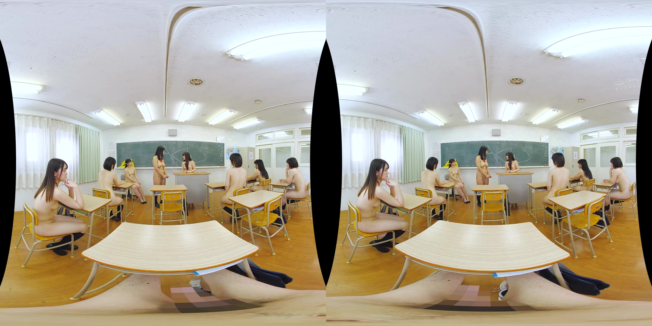 Ruka Inaba - Today is Naked Day?! Her New School She Transferred To - NATURALHIGH