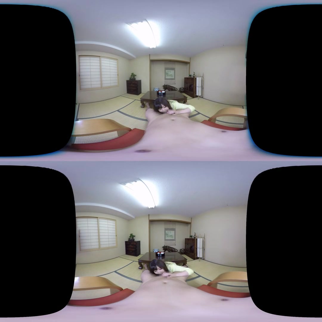 Gazing at the Virtual Blowjob; Cute Japanese MILF Oral POV