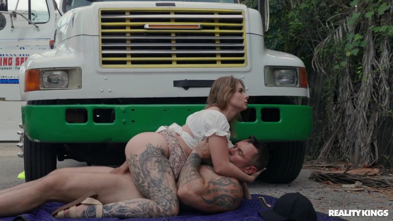 Bad Tow Truck Video With GI Joey, Brandy Renee - RealityKings