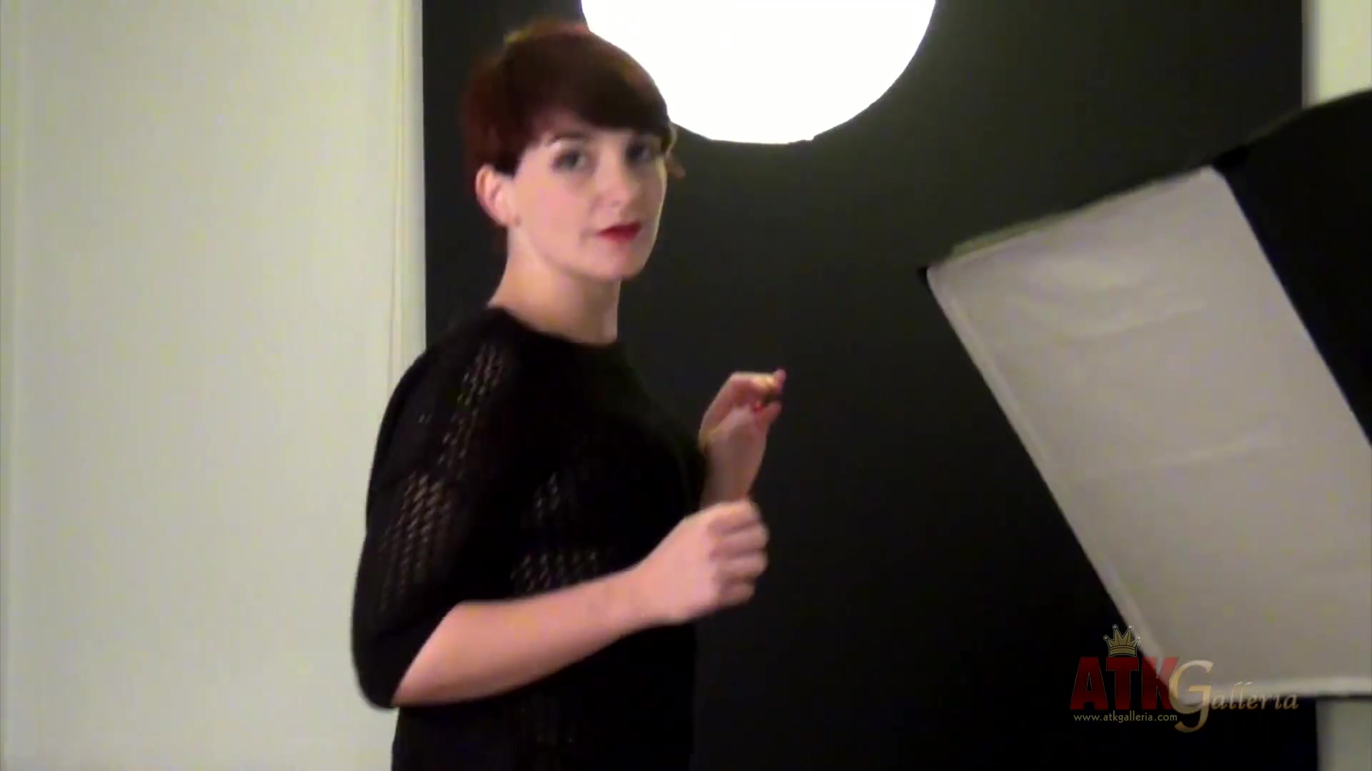 Casting with tattoo teen girl