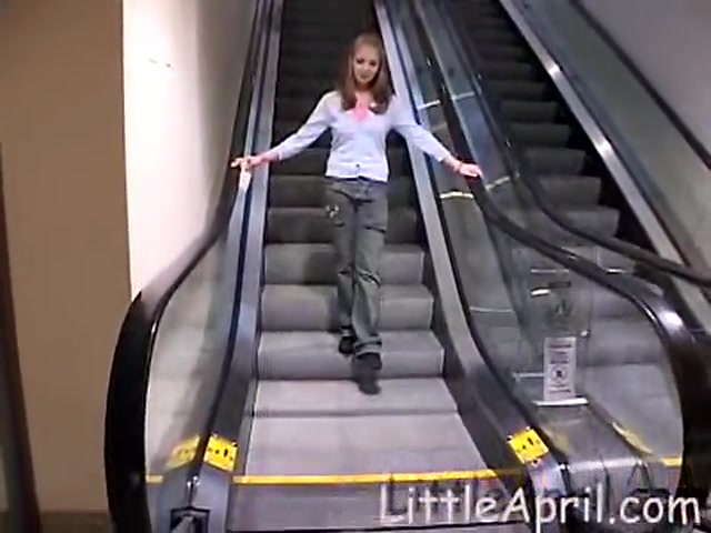 Little April Flattered By Guys Comes Home For Some Solo Fun