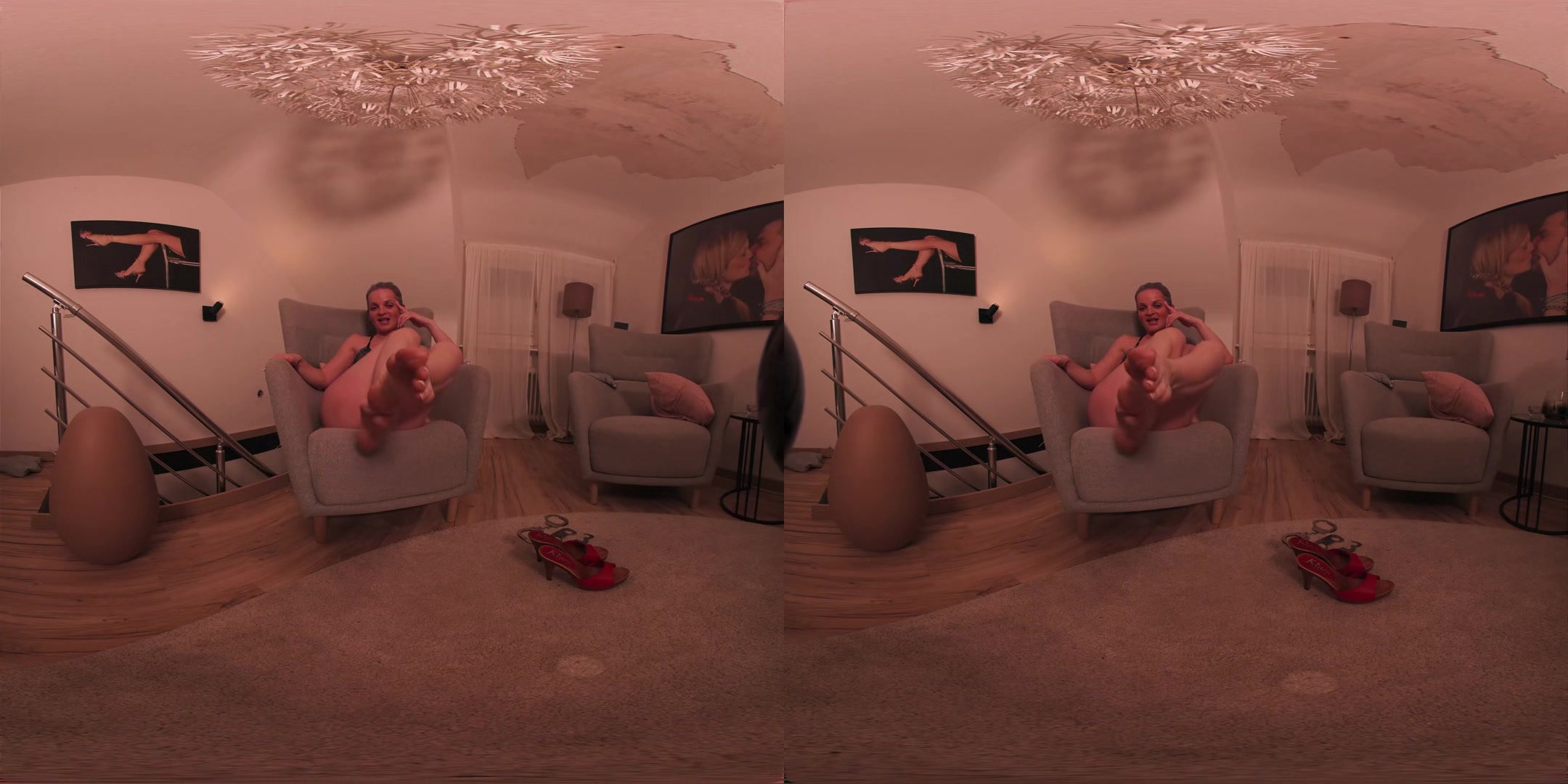 Cuffed Toes... - Sabdeluxe - Vr Porn Video