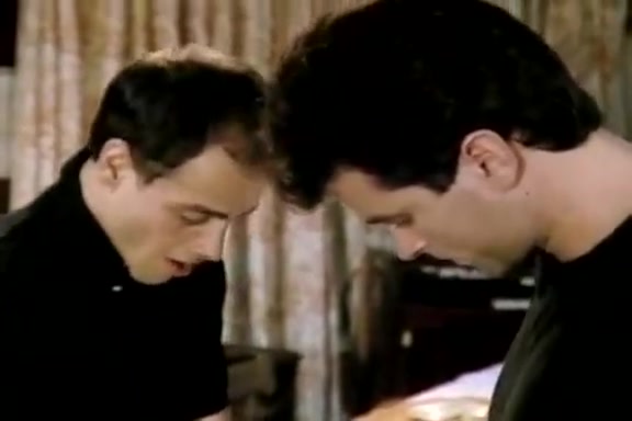Aja, Damien Cashmere, Jon Dough in footage from one of the best classic porn movies
