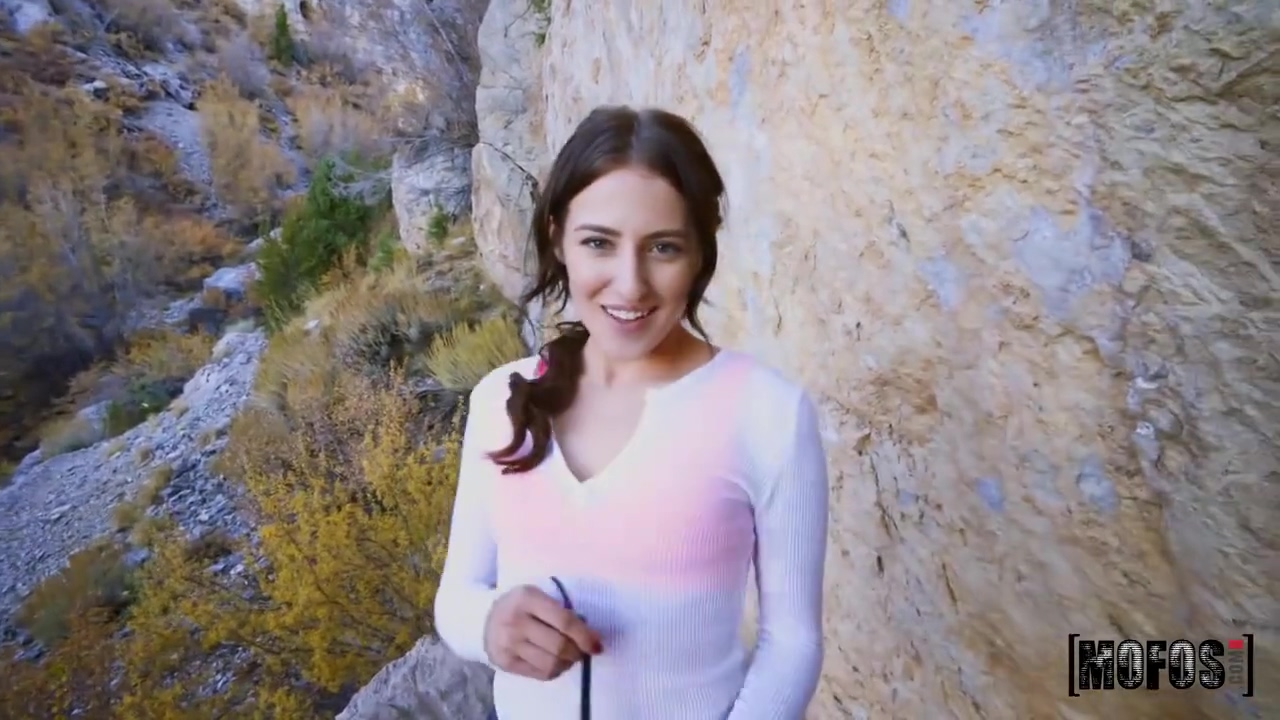 Hiker Hottie Aubree Facialed All Over Pov