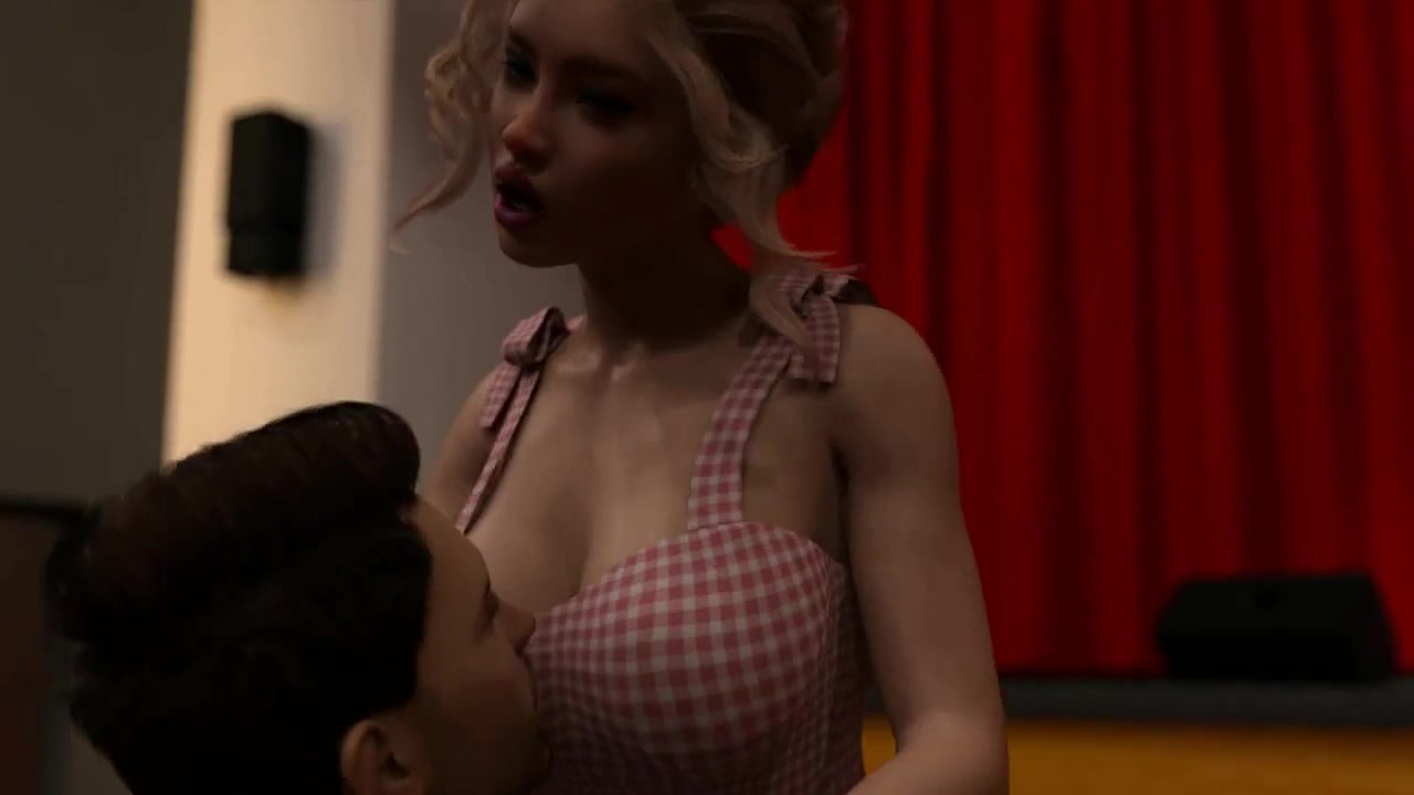 Nursing Back To Pleasure Hot Blonde Girl Having Sex In The Theater Room Ep 46