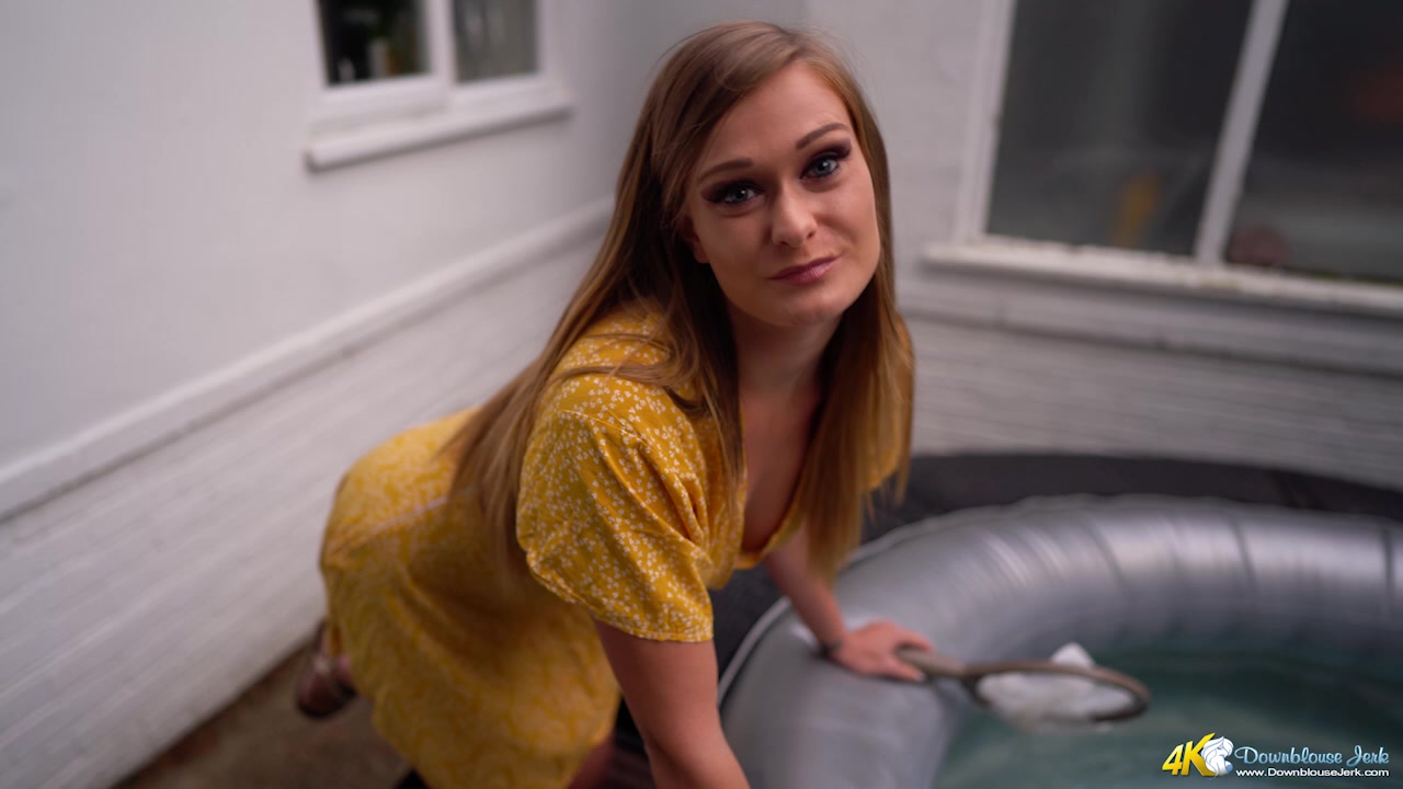 Naughty Chores - DownblouseJerk