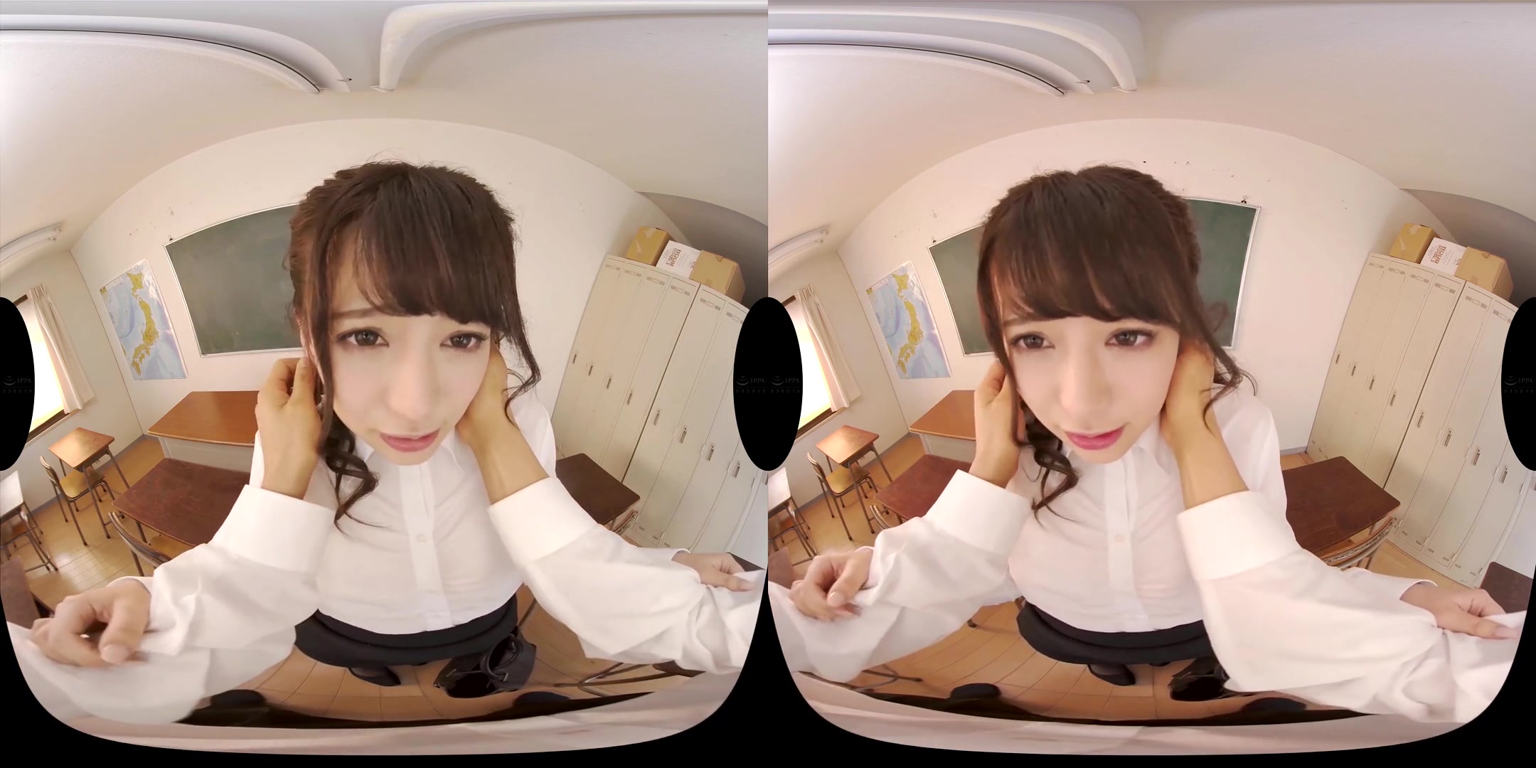 Rena Aoi & Maria Ousawa in Neverending Love of Tongues 1 - WAAPVR