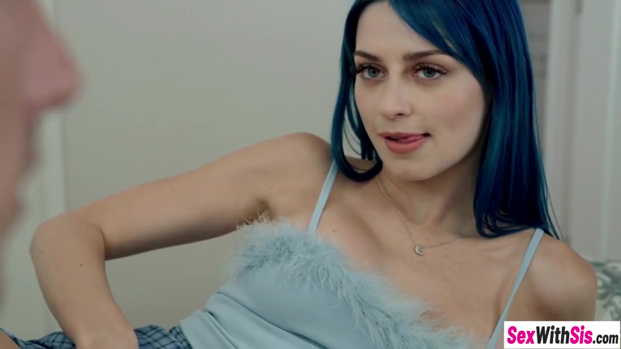 teen 18+ stepsister wraps herself up for big stepbrother