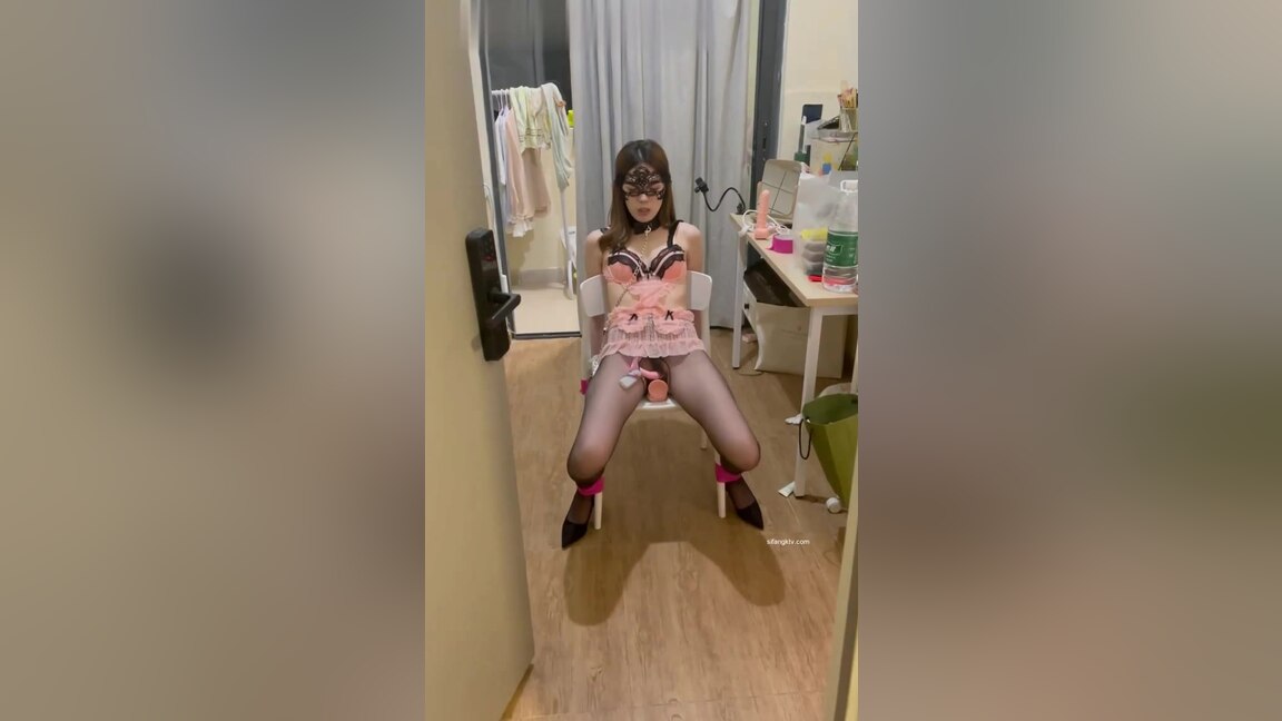 Skinny Asian Hottie In Fetish Bdsm Scene