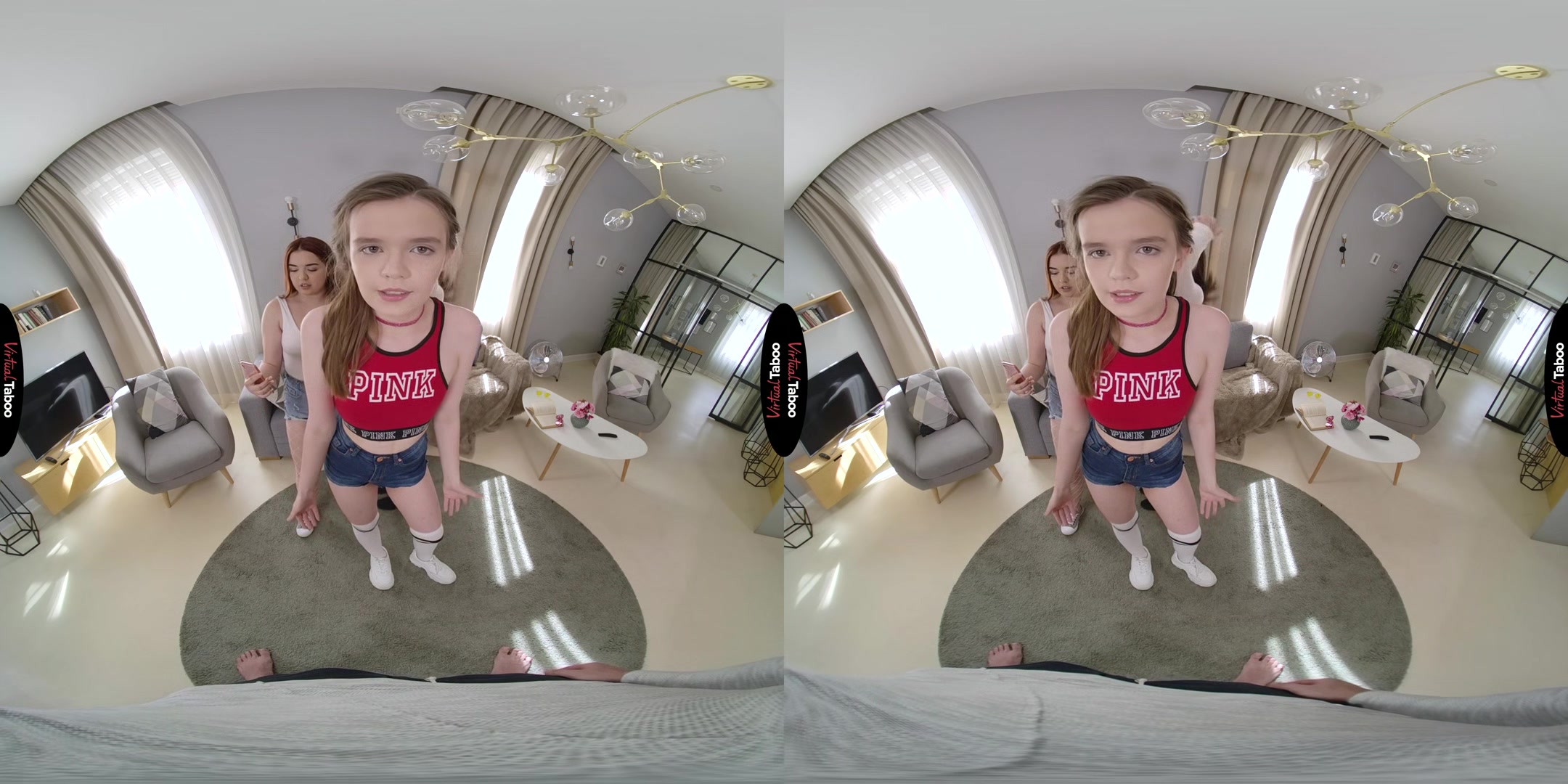 Carmen Karmel, Diana Rius VR Porn: Uh Oh Boner Alert - VirtualTaboo