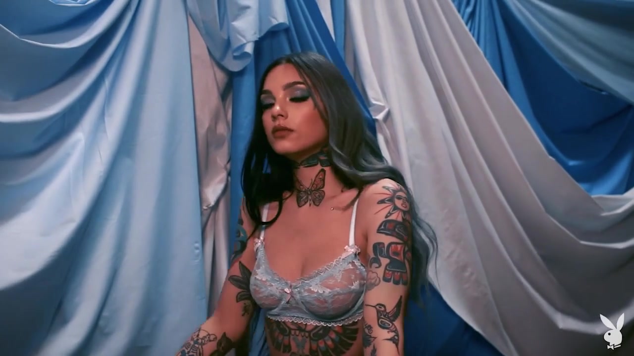 Taylor White in Shades of Blue - PlayboyPlus