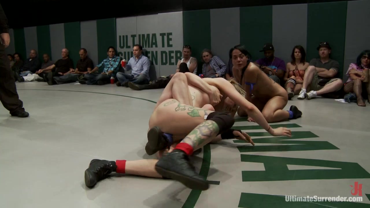 Non-Scripted Tag Team Wrestlingrd2 Of Last Month Amazing Match, In Front Of A Live Crowd - Publicdisgrace