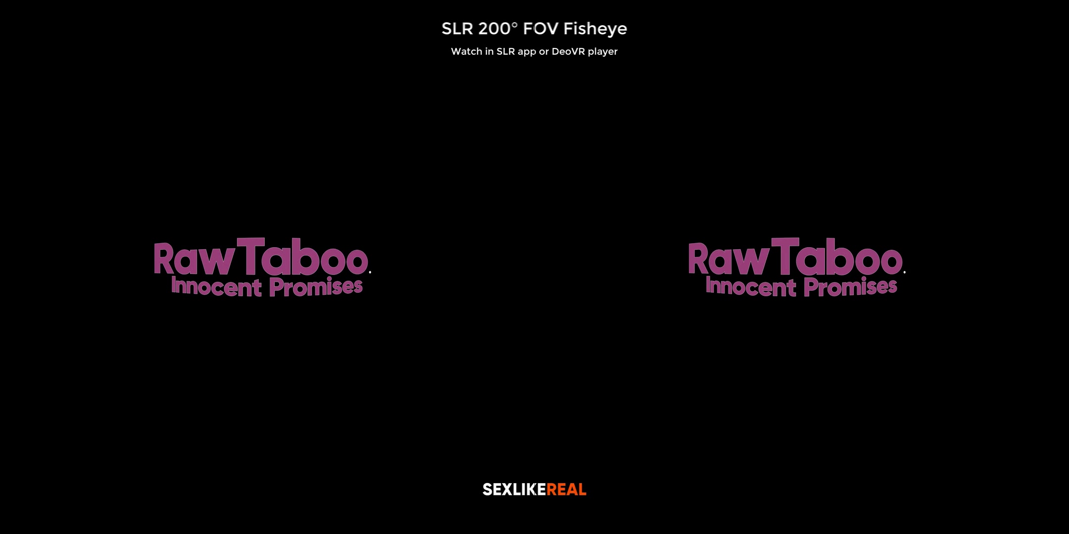 Raw Taboo, Innocent Promises - SLROriginals