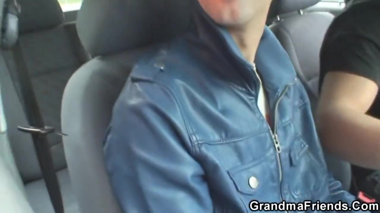 Guys Pick Up And Fuck Hot Grandma In The Fields
