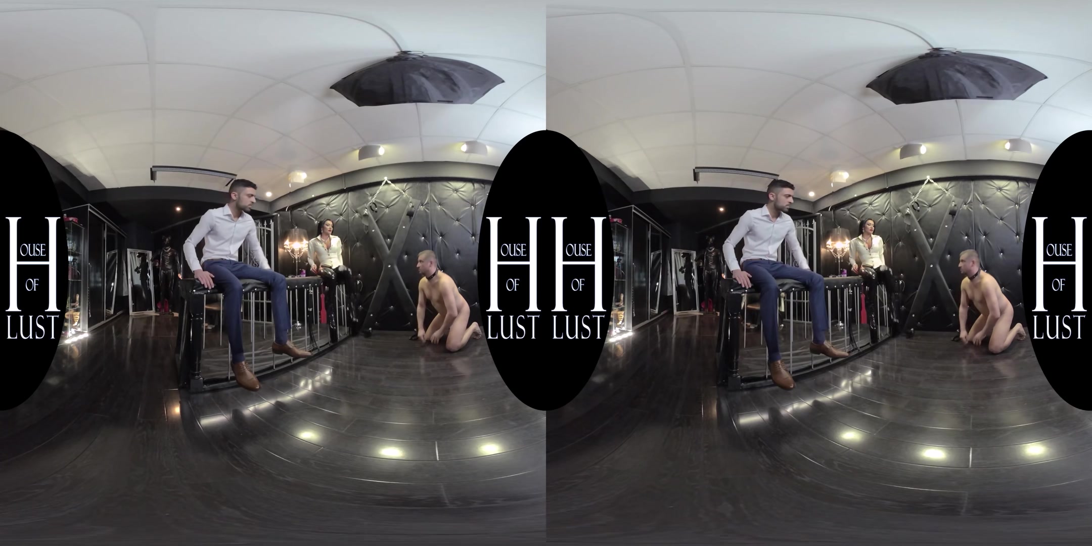 Mistress Kennya & Master Vale - Slave Gets Punished And Caged - VRVids