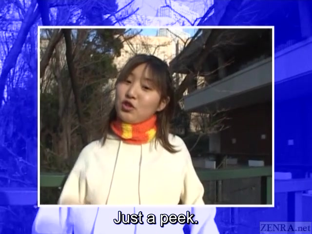Subtitled classic Japanese public nudity adventures