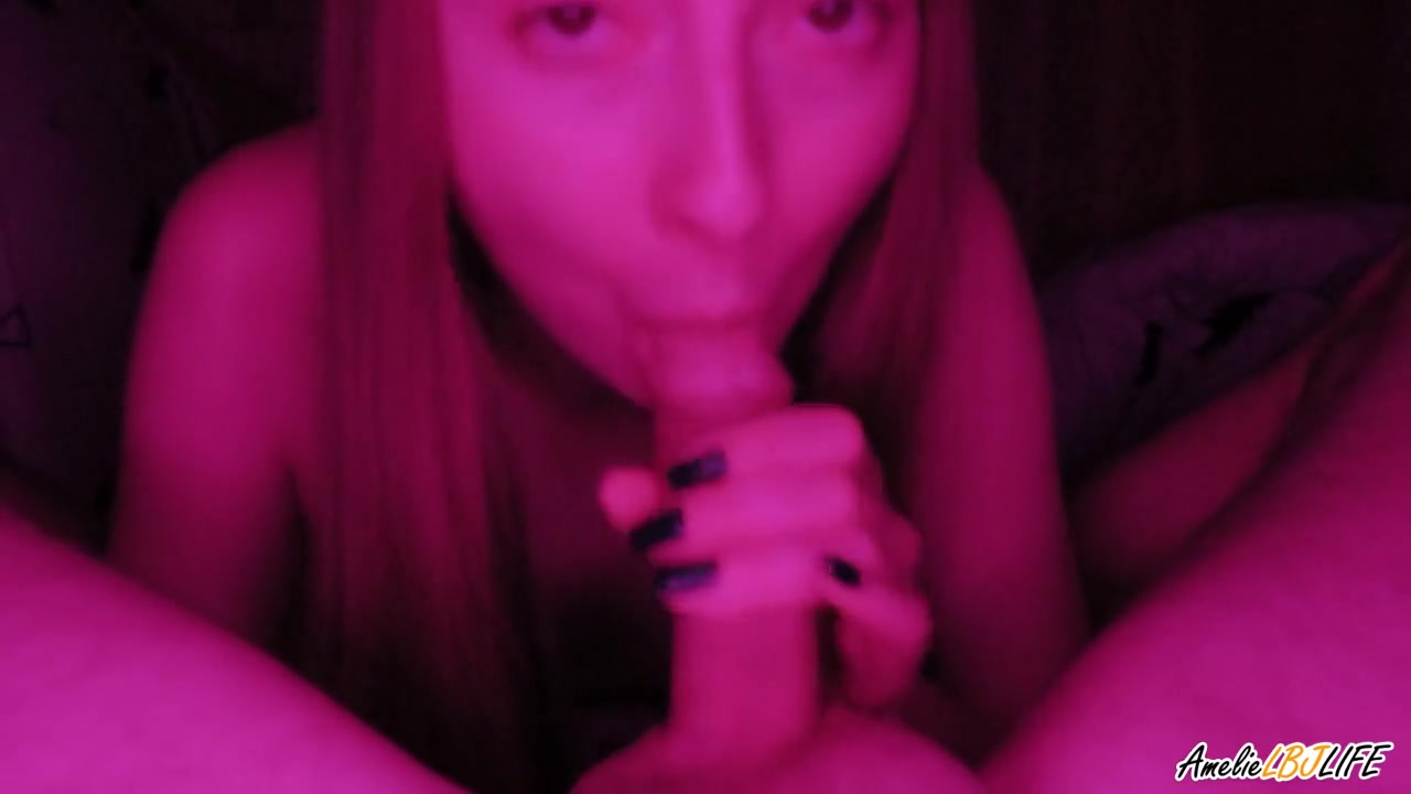 Girlfriend Sensually Sucks Classmate's Cock And Gets Hot Cum In Mouth